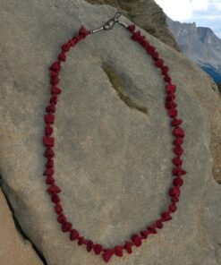 20th Century 18 Karat Yellow Gold Coral Necklace