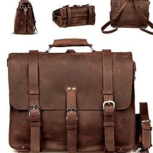 Leather Shoulder Saddle Bags for Women Vintage Fashion Men's and Women's Shoulder Satchel Travel Purse full grain Leather Handmade Sling Bag Vintage Brown Genuine Handmade cross body bag