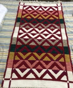 Handwoven Pakistani Kilim Rug - Sustainable Luxury (2' x 4')