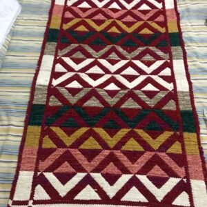 Handwoven Pakistani Kilim Rug - Sustainable Luxury (2' x 4')